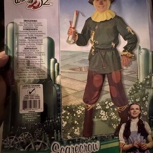 Rubie's Green and Brown Scarecrow Costume for Kids